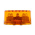 38170 by UNITED PACIFIC - Clearance/Marker Light, Amber LED/Amber Lens, Round Design, 2", 9 LED, 2 Female Bullet Plugs