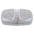 38325 by UNITED PACIFIC - Clearance/Marker Light, Amber LED/Clear Lens, Rectangle Design, 16 LED