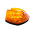 38451 by UNITED PACIFIC - Truck Cab Light - 13 LED Pickup/SUV, Amber LED/Amber Lens
