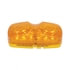 38610B by UNITED PACIFIC - Clearance Light - Bulk, 4" X 2" Rectangular Light, 12 LED, Amber LED/Lens