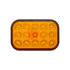 38746B by UNITED PACIFIC - Turn Signal Light - Bulk, 15 LED, Rectangular, Amber LED/Lens