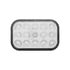 38748 by UNITED PACIFIC - Turn Signal Light - 15 LED, Rectangular, Amber LED/Clear Lens