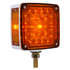 38751 by UNITED PACIFIC - Turn Signal Light - Double Face, RH, 52 LED Single Stud, Amber & Red LED/Amber & Red Lens