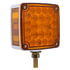 38751 by UNITED PACIFIC - Turn Signal Light - Double Face, RH, 52 LED Single Stud, Amber & Red LED/Amber & Red Lens