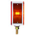38751 by UNITED PACIFIC - Turn Signal Light - Double Face, RH, 52 LED Single Stud, Amber & Red LED/Amber & Red Lens