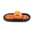 38920BAK by UNITED PACIFIC - Turn Signal Light - 18 LED, Mid-Trailer Kit, Amber LED/Lens