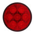 39117BRK by UNITED PACIFIC - Brake/Tail/Turn Signal Light - 7 LED 4" Competition Series, Kit, Red LED/Red Lens