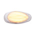 39167 by UNITED PACIFIC - Clearance Light - 15 LED, Sleeper, Amber LED, Clear Lens, with Bezel, for Freightliner
