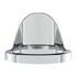 39211B by UNITED PACIFIC - Light Base - Chrome, LED, Flush Mount, with Visor, for UP Watermelon Style Clearance/Marker Lights