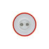 39223 by UNITED PACIFIC - Clearance/Marker Light - 7 LED, 2" Round, Turbine Design, Red LED/Red Lens