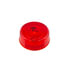 39223 by UNITED PACIFIC - Clearance/Marker Light - 7 LED, 2" Round, Turbine Design, Red LED/Red Lens