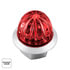 39234 by UNITED PACIFIC - Marker Light - (4) Amber and Red LED, Clear Lens, Double Fury, Watermelon Style