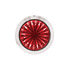 39237 by UNITED PACIFIC - Clearance Light - 3/4", 4 LED, Mini Watermelon, Red and Green LED, Clear Lens, Double Fury