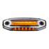 39299 by UNITED PACIFIC - 5" Dual Function Rectangular Amber Clearance/Marker Light, with Clear Lens