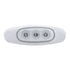 39482B by UNITED PACIFIC - Clearance/Marker Light - Red LED/Clear Lens, with Reflector, 3 LED