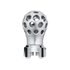 United Pacific 71085 Manual Transmission Shift Knob Thread-On Annodized Phoenix Style Ball Gearshift Knob with Blue LED