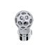 United Pacific 71085 Manual Transmission Shift Knob Thread-On Annodized Phoenix Style Ball Gearshift Knob with Blue LED