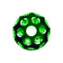United Pacific 71092 Manual Transmission Shift Knob Matte Black Gearshift Knob Ball - Phoenix Style with Green LED