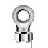 71165 by UNITED PACIFIC - Gearshift Knob - Charlotte Style, Chrome Finish, Thread-On with White LED