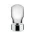 71165 by UNITED PACIFIC - Gearshift Knob - Charlotte Style, Chrome Finish, Thread-On with White LED
