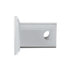 United Pacific 77007 Trailer Hitch Cover Hitch Cover - Chrome, Plastic, for 2" x 2" Trailer Hitch Receivers