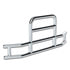 80055 by UNITED PACIFIC - HighwayShield I85 Series Grille Guard - Front, Polished Stainless Steel with Bracket