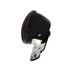 86859 by UNITED PACIFIC - Tail Light - Motorcycle LED, Rear Fender, with Gloss Black Grille Bezel , Red Lens