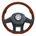 88189 by UNITED PACIFIC - Steering Wheel - 18 in., YourGrip, Wood, 36-Spline Mounting Adapter
