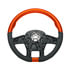 88348 by UNITED PACIFIC - Steering Wheel - 18 " dia., Cadmium Range, Leather and Wood, fits 2012-2021 Peterbilt 579