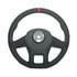 88371 by UNITED PACIFIC - YourGrip GT PRO Leather Series Steering Wheel - 18 inches, Black