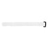 98025 by UNITED PACIFIC - Fastener Assortment - 8" White Hook and Loop Velcro Strip Tie, with Buckle