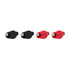 98235 by UNITED PACIFIC - Alligator Clip - 2 Red/2 Black, 1", 10 AMP, with Vinyl Boots