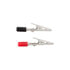 98237 by UNITED PACIFIC - Alligator Clip - 5 Red/5 Black, 2", 10 AMP, with PVC Handles