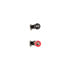 98237 by UNITED PACIFIC - Alligator Clip - 5 Red/5 Black, 2", 10 AMP, with PVC Handles