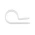 98280 by UNITED PACIFIC - Multi-Purpose Clamp - 15 Pieces, 1/2" ID, Natural Nylon