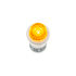 98309 by UNITED PACIFIC - Multi-Purpose Warning Light - Amber, 12V, 16 AMP, with 1/2" Panel Mount and Leads