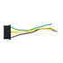 98324 by UNITED PACIFIC - Voltage Regulator Connector - 6-Wire, for Ford, GM and AMC 1965-1981