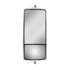 60027 by UNITED PACIFIC - Door Mirror - Stainless Steel, West Coast Style, Heated, with Convex Lower Mirror