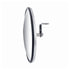 60032 by UNITED PACIFIC - Door Blind Spot Mirror - Convex, 7.5", Stainless Steel, with Centered Mounting Stud