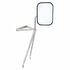 60039 by UNITED PACIFIC - Door Mirror - Swing Away Style, Rectangular, with Stainless Steel Arm Bracket