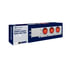 61029 by UNITED PACIFIC - Light Bar - Chrome, Spring Loaded, 2-1/2" Bolt Pattern, with 6 x 4" 16 LED Turbine Light, Red LED/Lens