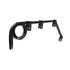 67037 by UNITED PACIFIC - Angled Mud Flap Hanger - Black, with Mounting Hardware, with 1 Coil