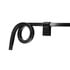 67037 by UNITED PACIFIC - Angled Mud Flap Hanger - Black, with Mounting Hardware, with 1 Coil