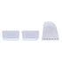 70369 by UNITED PACIFIC - Accelerator/Brake/Clutch Pedal Set - Chrome Billet Aluminum Diamond