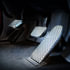 70369 by UNITED PACIFIC - Accelerator/Brake/Clutch Pedal Set - Chrome Billet Aluminum Diamond
