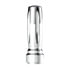 70610 by UNITED PACIFIC - Manual Transmission Shift Knob - Gearshift Knob, Chrome, "Vegas" 13/15/18 Speed Grooved, with Adapter, Vertical
