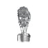 70709 by UNITED PACIFIC - Manual Transmission Shift Knob - Gearshift Knob, Chrome, Skull, 13/15/18 Speed, with Adapter