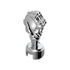 70709 by UNITED PACIFIC - Manual Transmission Shift Knob - Gearshift Knob, Chrome, Skull, 13/15/18 Speed, with Adapter