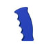 70809B by UNITED PACIFIC - Gearshift Knob - Blue, Pistol Grip, Thread-On, 1/2"-13 Thread, Aluminum Casting