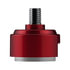 70883B by UNITED PACIFIC - Shift Knob Mounting Adapter - Red, Paint Finish, 1/2"-13 Thread-On, For Eaton Fuller Style 13/15/18 Shifter